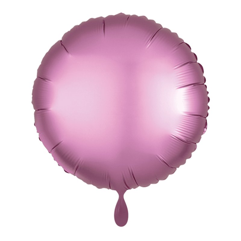 Rundballon - Silk Lustre - Flamingo | Boutique Ballooons