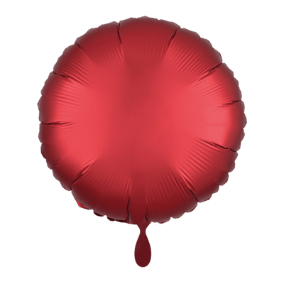 Rundballon - Silk Lustre - Rot | Boutique Ballooons