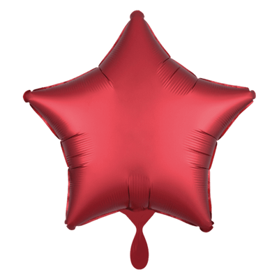 Sternballon - Silk Lustre - Rot | Boutique Ballooons