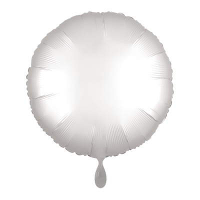 Rundballon - Silk Lustre - Weiß | Boutique Ballooons