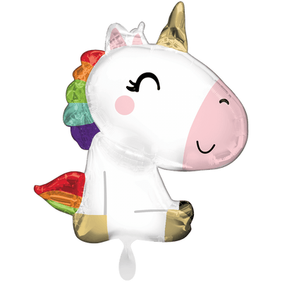 Satin Sitting Unicorn XXL | Boutique Ballooons