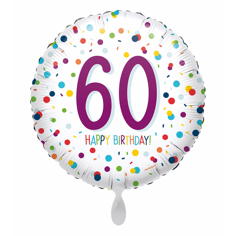 Confetti Birthday 60
