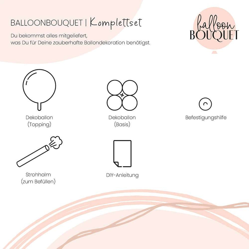 Balloon Bouquet - Green Magic Wishes | Boutique Ballooons