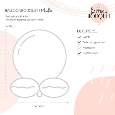 Balloon Bouquet - Green Magic Wishes | Boutique Ballooons