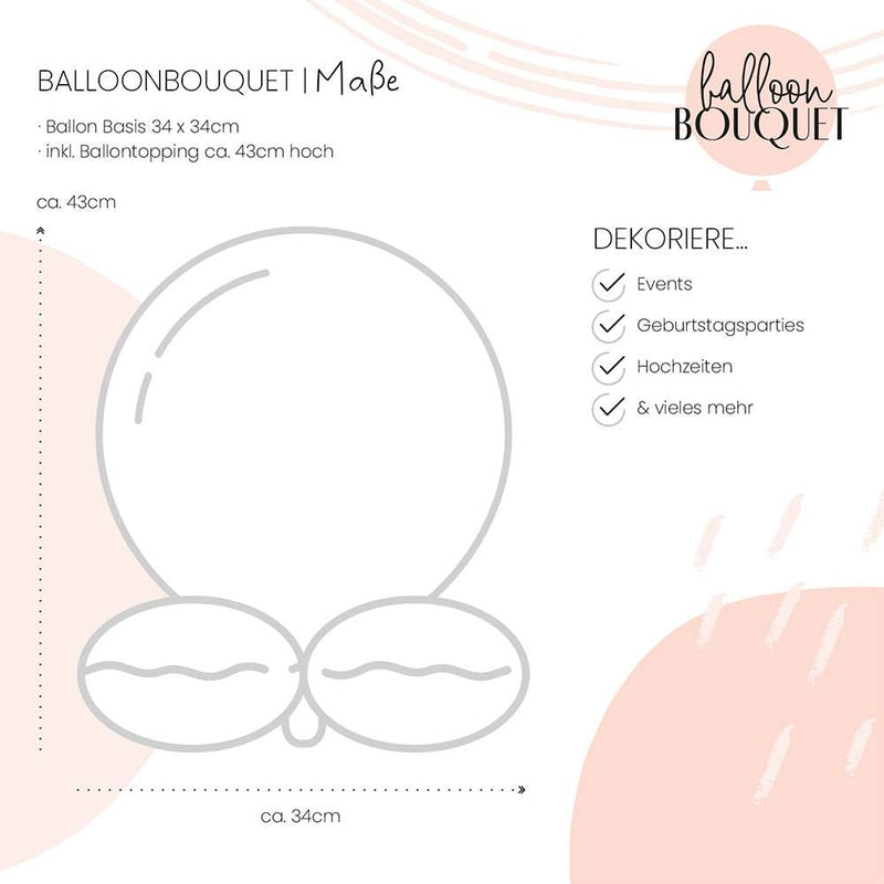 Balloon Bouquet - Green Magic Wishes | Boutique Ballooons