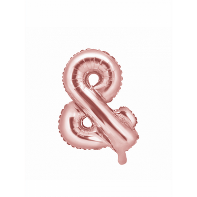 Buchstabenballon & XS - Rosegold