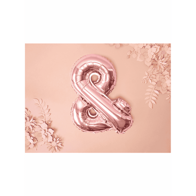 Buchstabenballon & XS - Rosegold