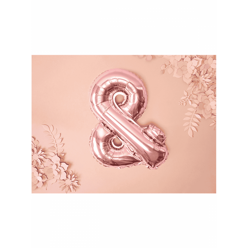 Buchstabenballon & XS - Rosegold
