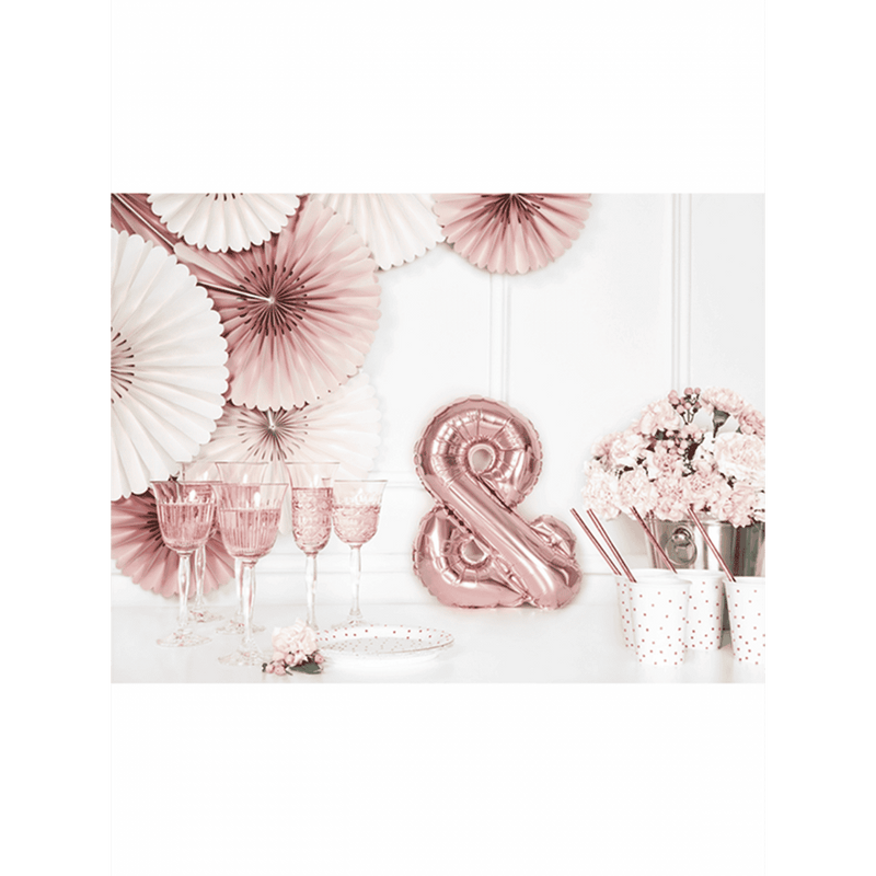 Buchstabenballon & XS - Rosegold