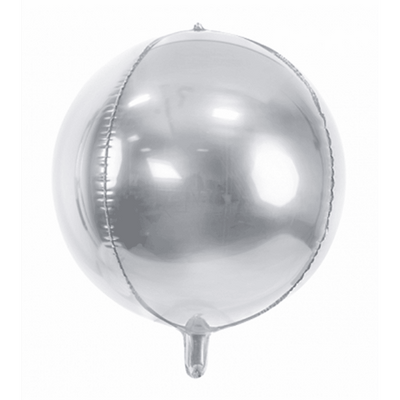 Kugelballon - Silber | Boutique Ballooons