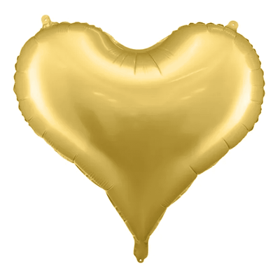 Herzballon XL - Gold | Boutique Ballooons