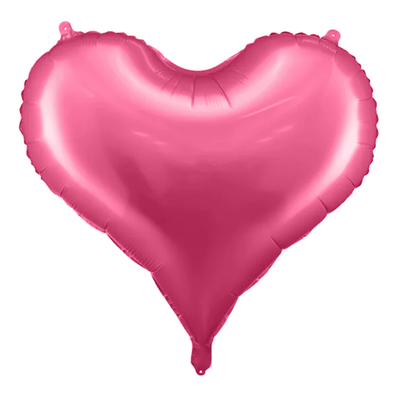Herzballon XL - Pink