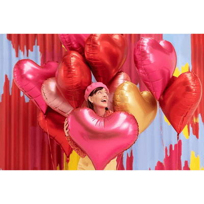 Herzballon XL - Pink