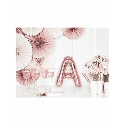 Buchstabenballon A XS - Rosegold | Boutique Ballooons