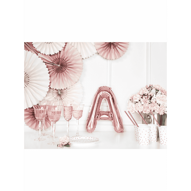 Buchstabenballon A XS - Rosegold | Boutique Ballooons