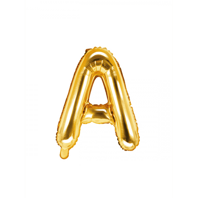 Buchstabenballon A XS - Gold | Boutique Ballooons