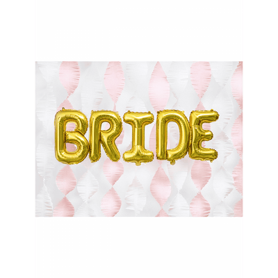 Buchstabenballon B XS - Gold