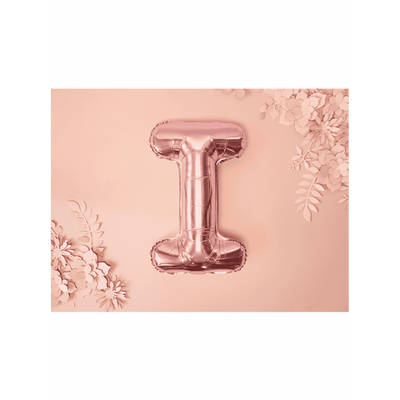 Buchstabenballon I XS - Rosegold