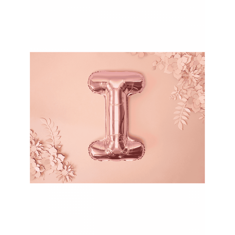 Buchstabenballon I XS - Rosegold