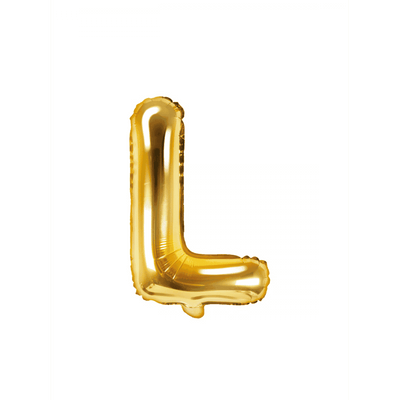 Buchstabenballon L XS - Gold | Boutique Ballooons