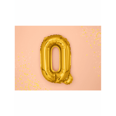 Buchstabenballon Q XS - Gold