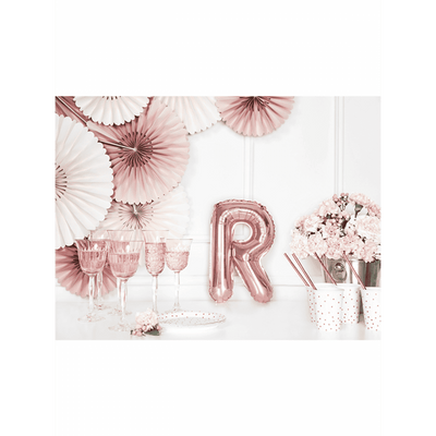 Buchstabenballon R XS - Rosegold