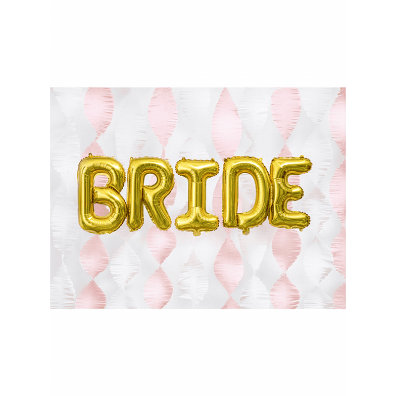 Buchstabenballon W XS - Gold