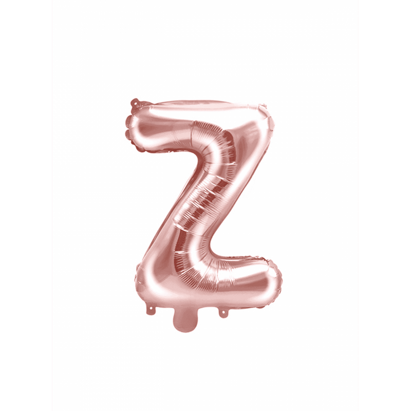 Buchstabenballon Z XS - Rosegold