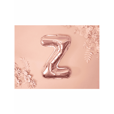 Buchstabenballon Z XS - Rosegold