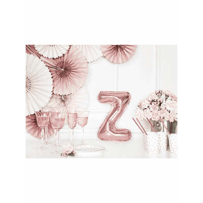 Buchstabenballon Z XS - Rosegold
