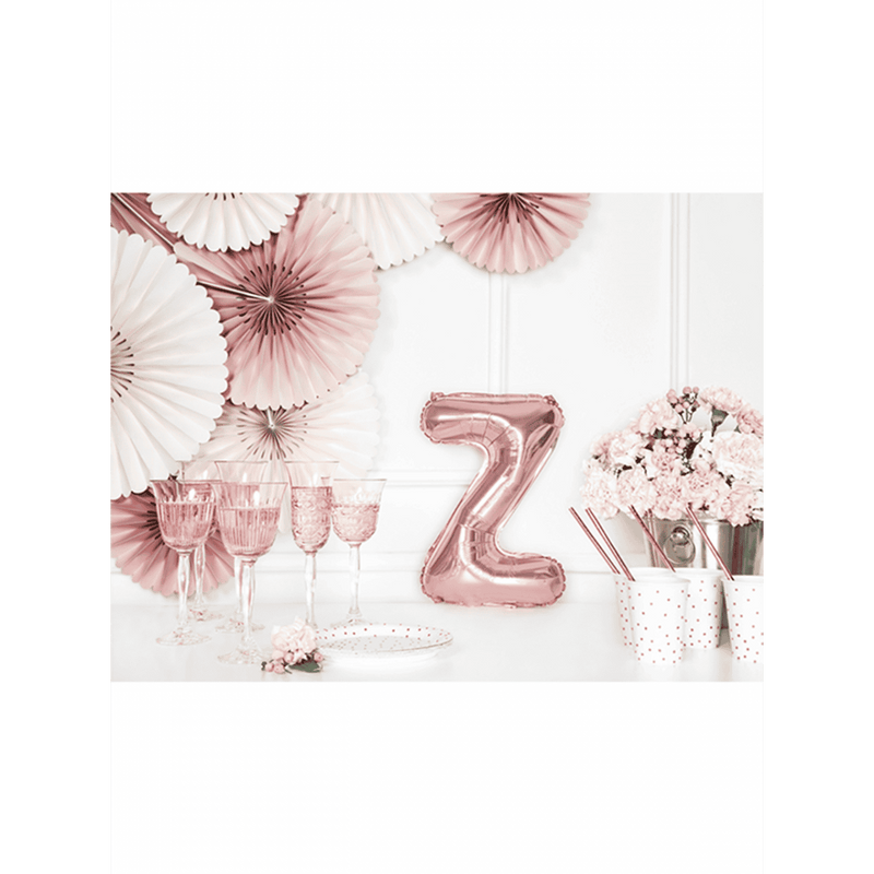 Buchstabenballon Z XS - Rosegold