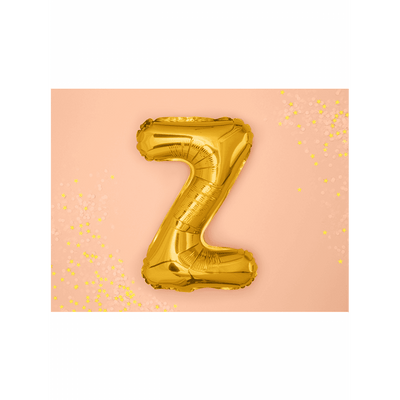 Buchstabenballon Z XS - Gold