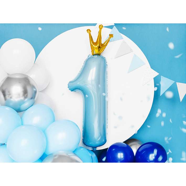 Zahlenballon 1 XXL  - Prince | Boutique Ballooons