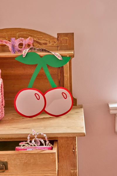 Cherry Acrylic Mirror - Red