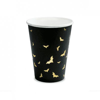 6 Pappbecher Trend - 220ml - Trick or Treat