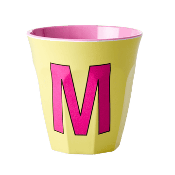Medium Melamine Cup - Soft Yellow | Boutique Ballooons