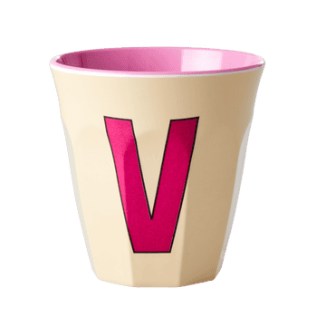 Medium Melamine Cup - Cream | Boutique Ballooons