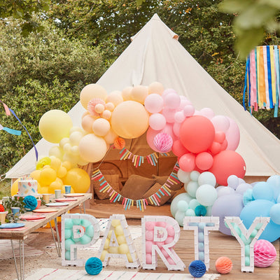 Brights Happy Birthday Paper Plates