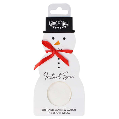 Snowman Shape Instant Snow - Novelty Christmas