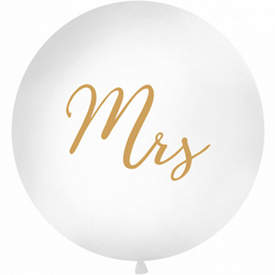 Riesenballon - Ø 1m - Mrs - Gold XXL