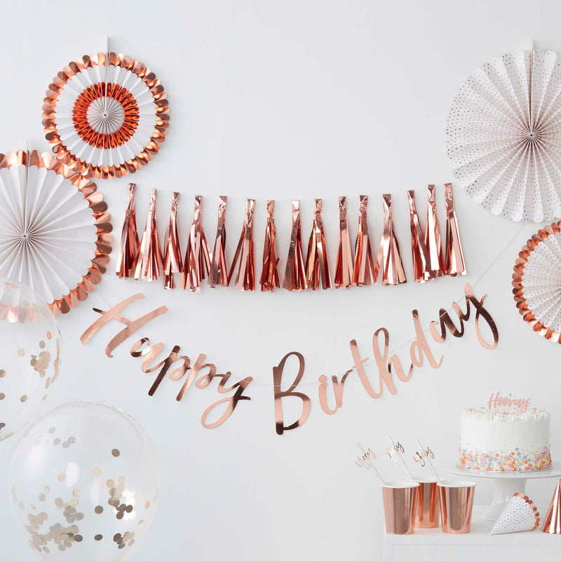 Rose Gold Hooray Candle - Pick & Mix