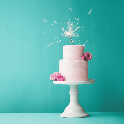 Make a Wish rosé Wunderkerzen 30cm 10er Set | Boutique Ballooons