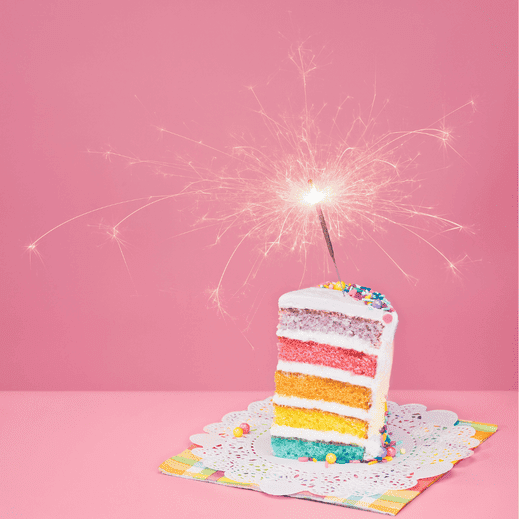 Make a Wish rosé Wunderkerzen 30cm 10er Set | Boutique Ballooons