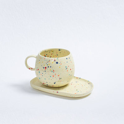 Egg Back Home - Tasse New Party Ball, gelb, 500 ml
