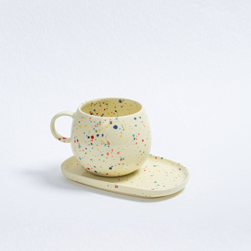 Egg Back Home - Tasse New Party Ball, gelb, 500 ml