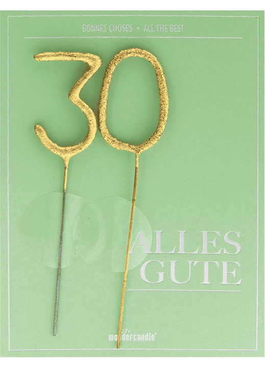 30 Alles Gute Mini Wondercard