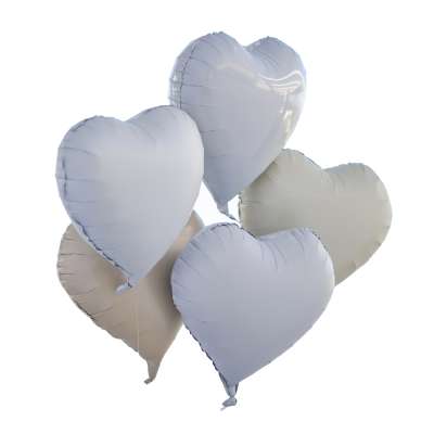 Heart Shaped Balloon Bundle