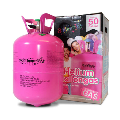 Heliumbehälter 50 - Helium für Luftballons - 0,40m³ | Boutique Ballooons