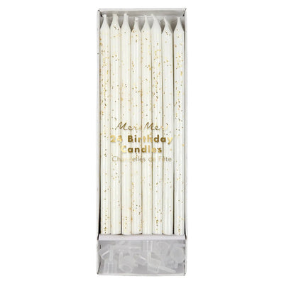 Gold Glitter Candles | Boutique Ballooons