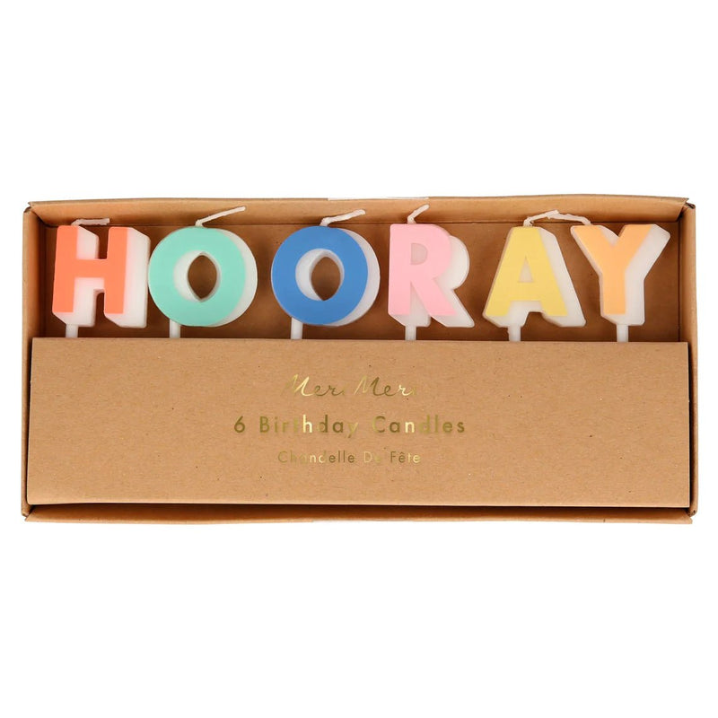 Hooray Candle Set | Boutique Ballooons